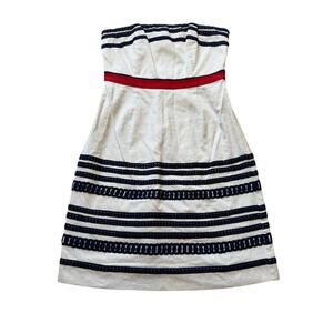 Vineyard Vines Dress, size 8, Strapless, patriotic & summery! Red, white & blue